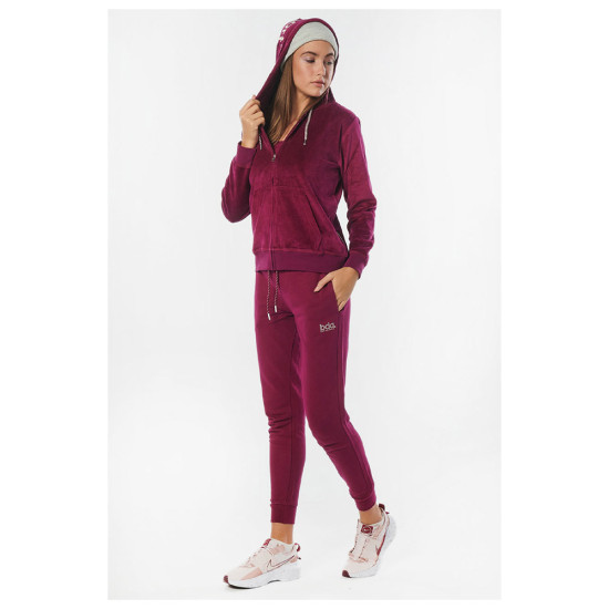 Bodyaction Γυναικεία ζακέτα Women Velour Hoodie